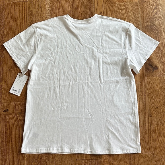 NWT Athleta Women's 100% Cotton T-Shirt, White - Picture 7 of 7